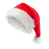 Dodatki do strojów karnawałowych - Czapka Mikołaja Pluszowa TG53091 - miniaturka - grafika 1