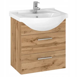 Szafka Łazienkowa Pod Umywalkę Z Umywalką Wisząca Wotan 50 cm - Szafki łazienkowe Szafka Łazienkowa Pod Umywalkę Z Umywalką Wisząca Wotan 50 cm - Szafki łazienkowe - miniaturka - grafika 1