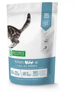 Natures Protection kitten 0,4 kg - Sucha karma dla kotów - miniaturka - grafika 1
