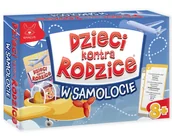 Gry planszowe - Dzieci kontra Rodzice. W Samolocie - gra planszowa - miniaturka - grafika 1