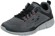 Sneakersy damskie - Skechers Equalizer 3.0 męskie sneakersy, Szary Charcoal Black Ccbk, 42.5 EU - miniaturka - grafika 1
