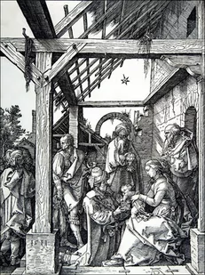 Galeria Plakatu, Plakat, The Adoration of the Magi, Albrecht Durer, 61x91,5 cm - Plakaty - miniaturka - grafika 1