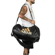 Torby sportowe - adidas adiACC051B-103 torba 2 w 1 Materiał: PU torba sportowa unisex - dla dorosłych BlackGold S, czarno-złoty, S, sportowa, Czarnoz?oty, S, Sportowy - miniaturka - grafika 1