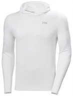 Pozostała odzież narciarska - Bluza męska Helly Hansen Hh Lifa Active Solen Hoodie - White - M - miniaturka - grafika 1