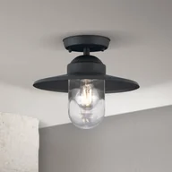 Lampy ogrodowe - ORION Zewnętrzna lampa sufitowa Edward, antracyt, Ø 27,5 cm, aluminium - miniaturka - grafika 1