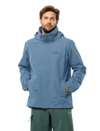 Kurtki męskie - Jack Wolfskin Stormy Point 2l Jkt M Kurtka Mężczyźni, niebieski (Elemental Blue), XL - miniaturka - grafika 1
