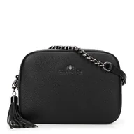 Torebki damskie - Damska listonoszka skórzana pudełkowa na łańcuszku - miniaturka - grafika 1