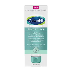 Cetaphil Krem nawilżający do twarzy, delikatny, przezroczysty, matujący, nawilżający krem nawilżający do trądziku do pielęgnacji skóry wrażliwej, 3... - Kremy do twarzy - miniaturka - grafika 1