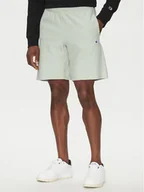 Spodenki męskie - Champion Szorty sportowe 220764 Zielony Loose Fit - miniaturka - grafika 1