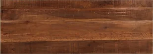 vidaXL Blat stołu, 140x50x2,5 cm, prostokątny, lite drewno z odzysku - Krzesełka i taborety dla dzieci - miniaturka - grafika 1