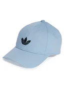 Czapki męskie - adidas Czapka z daszkiem adicolor Classic Trefoil JV7389 Błękitny - miniaturka - grafika 1