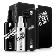 Zestawy kosmetyków męskich - Zestaw wspierający wzrost brody – Roller & Doping - miniaturka - grafika 1