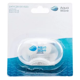 AquaWave Zatyczki Do Uszu Earplug 81466-TRANSPARE - Pływanie - miniaturka - grafika 1