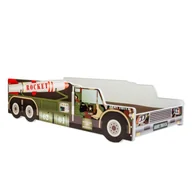 Łóżka dla dzieci i młodzieży - Łóżko pojedyncze Rakieta 160x80 z materacem - miniaturka - grafika 1