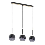 Lampy sufitowe - Lampa wisząca z ozdobnymi kloszami AL 62417 z serii MILTONA - miniaturka - grafika 1