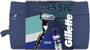 Zestawy kosmetyków męskich - Gillette - zestaw Mach 4 2 UP + Żel 200 ml - miniaturka - grafika 1