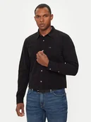Koszule męskie - Guess Jeans Koszula M4YH35 WGCF1 Czarny Slim Fit - miniaturka - grafika 1