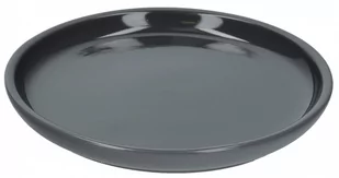talerz obiadowy 20 cm ceramiczny szary - Talerze - miniaturka - grafika 1