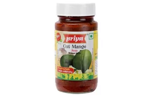 Marynowane krojone mango w oleju Cut Mango Pickle Priya 300g - Pasztet i przetwory mięsne - miniaturka - grafika 1