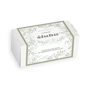 Gotowy zestaw prezentowy „Z Okazji Ślubu“ kawa aromatyzowana PREMIUM różne smaki 20 szt. prezent upominek na ślub wesele dla pary młodej nowożeńców .. - Zestawy upominkowe - miniaturka - grafika 1