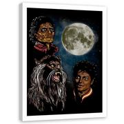 Plakaty - Plakat w ramie białej FEEBY Michael Jackson, 70x100 cm - miniaturka - grafika 1