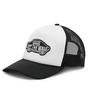 Czapki męskie - Czapka z daszkiem Vans Classic Patch Curved Bill Trucker VN00066XY281 Czarny - miniaturka - grafika 1