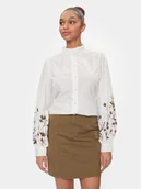 Koszule damskie - Vila Koszula 14090057 Biały Regular Fit - miniaturka - grafika 1