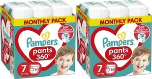 Pampers Pieluchomajtki 7, 17+ kg, 114 szt. x2 - Pieluchy - miniaturka - grafika 1