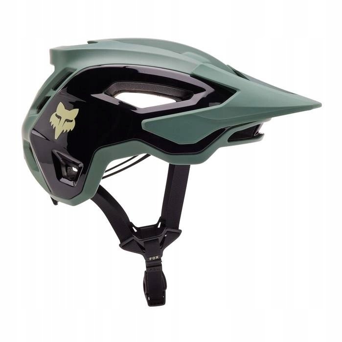 Kask rowerowy Fox Speedframe Pro Blocked Hunter Green zielony