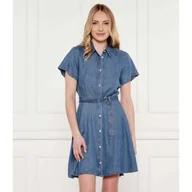 Sukienki - HUGO Jeansowa sukienka Kastami - miniaturka - grafika 1