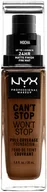 Podkłady do twarzy - NYX Professional Makeup Cant Stop Wont Stop Foundation 19 Mocha - miniaturka - grafika 1