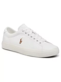 Sneakersy męskie - Polo Ralph Lauren Sneakersy Longwood 816785025004 Biały - grafika 1