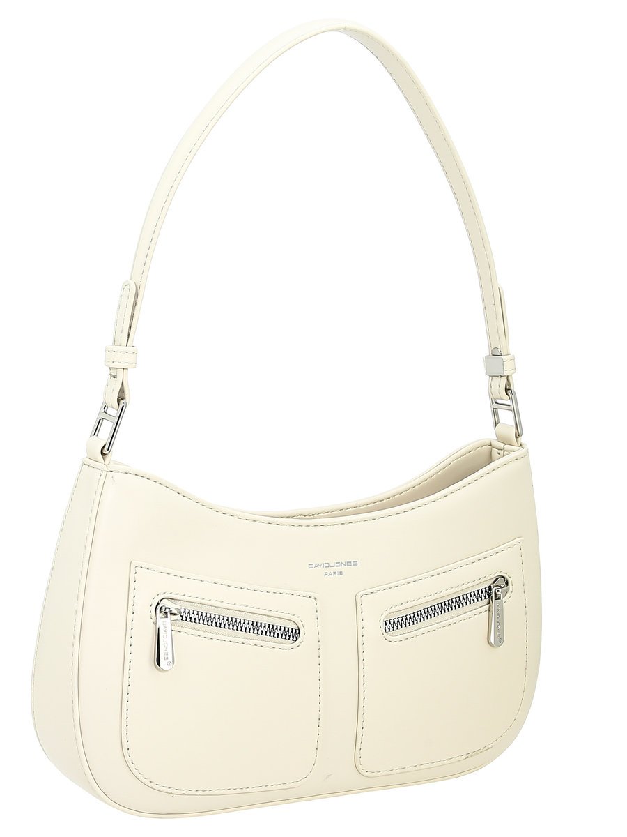 Torebka damska klasyczna na ramię David Jones skóra ekologiczna mała