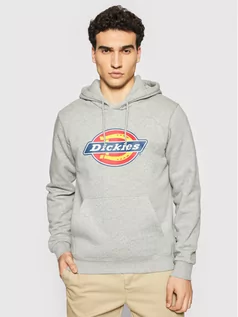 Bluzy męskie - Dickies Bluza Icon Logo DK0A4XCBGYM Szary Regular Fit - grafika 1