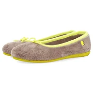 Kapcie damskie - HOT POTATOES Damskie kapcie Preseka, szare, rozmiar 39 UE - miniaturka - grafika 1