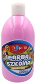 Farby i media malarskie - Farba szkolna różowa 500ml - miniaturka - grafika 1