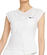 Koszulki i topy damskie - Damski T-Shirt Tenisowy Nike Court Dri-Fit Advanced DJ6567100 S - miniaturka - grafika 1