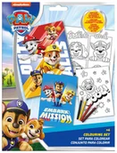 Zestawy szkolne - Zestaw do kolorowania z kredkami Paw Patrol Pw20004 - kolorowanka - miniaturka - grafika 1