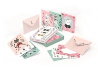 Zabawki kreatywne - Djeco Zestaw ozdobnej papeterii Lucille DD03607 - miniaturka - grafika 1