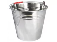 Pozostałe akcesoria do uprawy roślin - GardenPlus+ Wiadro stalowe nierdzewne ALI9873 - miniaturka - grafika 1