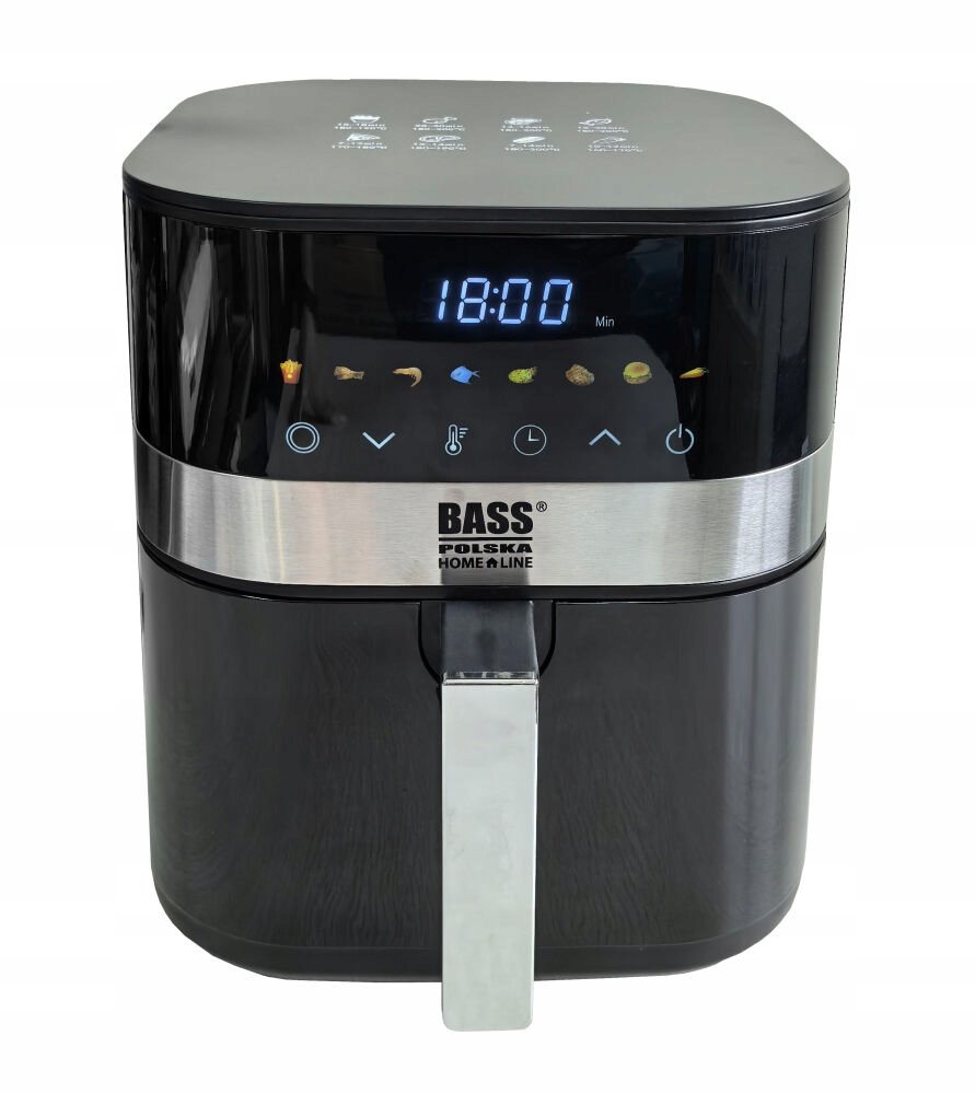 Frytkownica Beztłuszczowa Frytownica 6L 2000W Airfryer Gratisy Wkłady Ręk