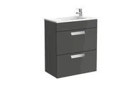 Szafki łazienkowe - Roca A855905153 - - DEBBA Zestaw łazienkowy Unik Compacto 600 mm z 2 Szufladami - miniaturka - grafika 1