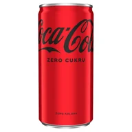 Napoje gazowane - Coca-Cola Napój gazowany Zero o smaku coli - miniaturka - grafika 1