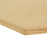 Płyty meblowe - Sklejka drewniana wodoodporna 12 mm 60 x 30 cm Biuro Styl - miniaturka - grafika 1