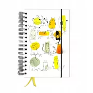 Zeszyty szkolne - Notes w linie zeszyt A5 pamiętnik notatnik planer - miniaturka - grafika 1