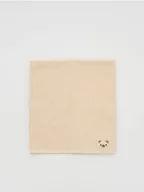 Apaszki i szaliki damskie - Reserved - Prążkowany komin - złamana biel - miniaturka - grafika 1