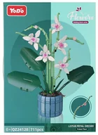 Klocki - Klocki konstrukcyjne Kwiaty 711elementów - miniaturka - grafika 1