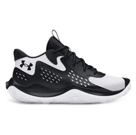 Buty sportowe męskie - Buty do koszykówki Under Armour Jet' 23 black/white/black - miniaturka - grafika 1
