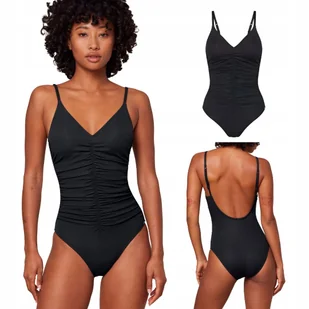 Strój kąpielowy jednoczęściowy czarny TRIUMPH Summer Glow OP 02 sd 48D - Stroje kąpielowe - miniaturka - grafika 1