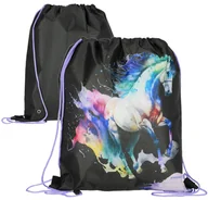Worki na buty - Worek szkolny na obuwie buty sportowe WF Cuties Horses Konie - miniaturka - grafika 1